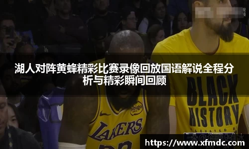 湖人对阵黄蜂精彩比赛录像回放国语解说全程分析与精彩瞬间回顾